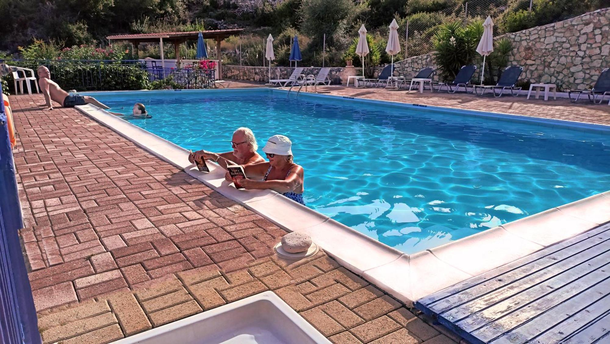 Kaminakia Apartments - Adults Only Policy - Delve Into This Little Oasis Where Peace And Quiet Reign Supreme - Sheltered By An Evergreen Cypress Forest - Offering A Large Swimming Pool Exclusively For Guests' Use And Breathtaking Sea Views From Every Fiskardo Extérieur photo